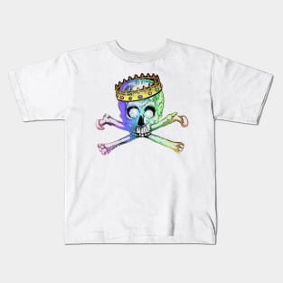 Rainbow Skull Kids T-Shirt